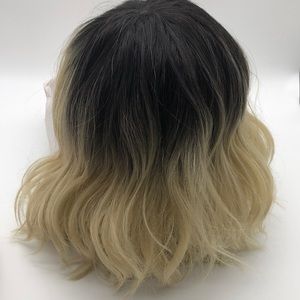 WIG. Black and Blonde.